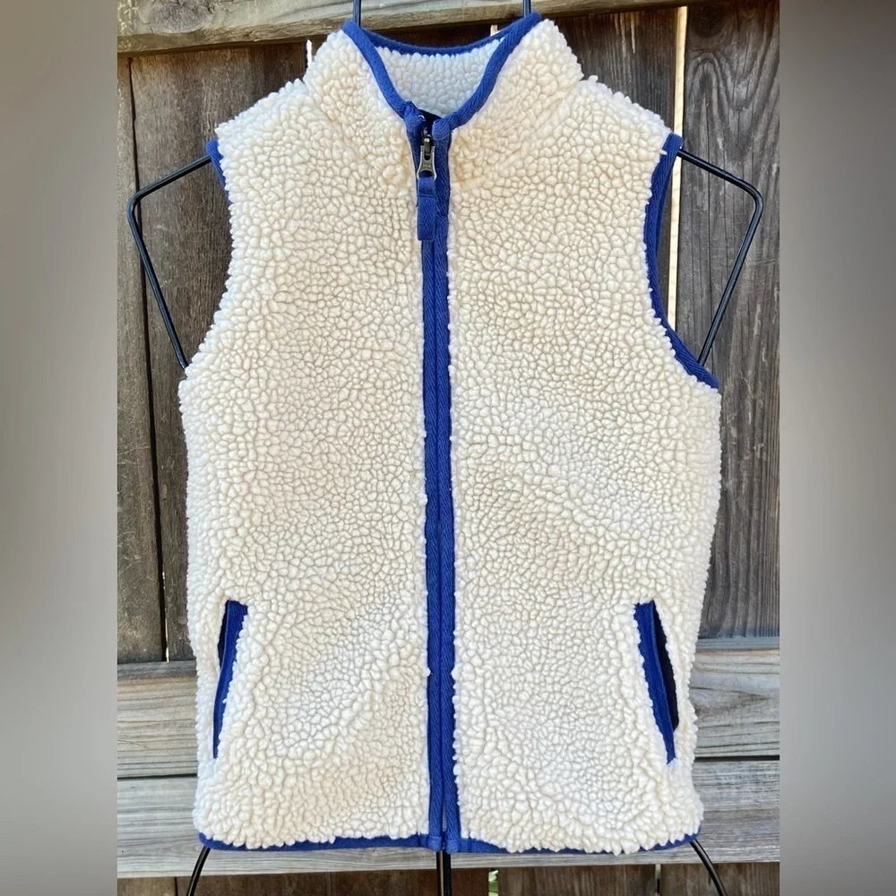 Duluth Trading Childs Sherpa Vest Unisex Sz 7 Excellent